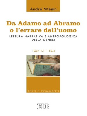 cover image of Da Adamo ad Abramo o l'errare dell'uomo